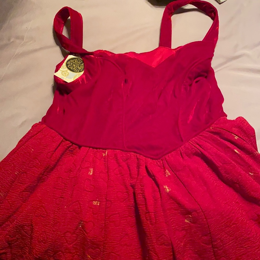 Alice in wonderland red queen dress